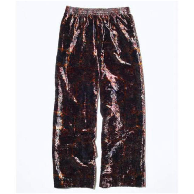 TOGA VIRILIS 19AW Velvet print Pants