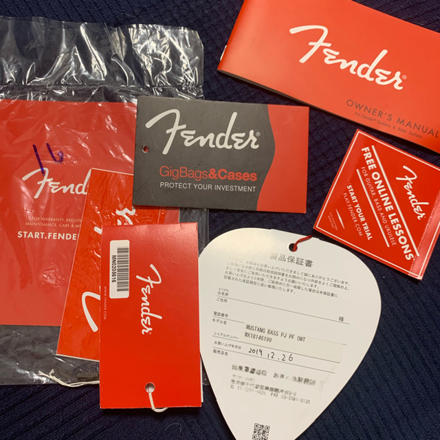 Fender(フェンダー)のFender ムスタングベース 楽器のベース(エレキベース)の商品写真