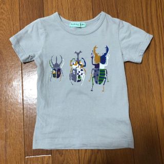 ハッカキッズ(hakka kids)のhakkka kids 虫柄 Tシャツ 100(Tシャツ/カットソー)