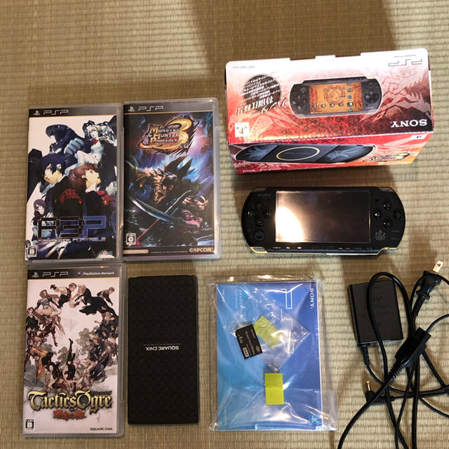 PSP-3000 MHB  MHP3 P3P タクティクスオウガ ３本セットエンタメホビー