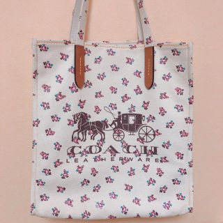 コーチ(COACH)のCOACH キャンパス トートバッグ 花柄(トートバッグ)