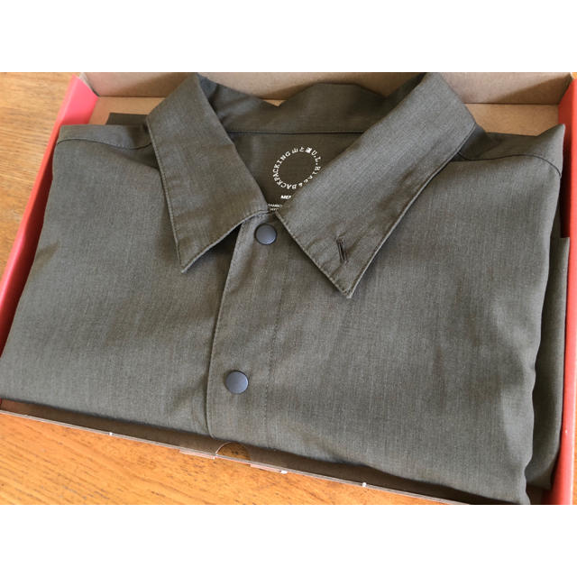 午前12時前のご注文は当日発送 山と道 バンブーシャツL Bamboo Shirt