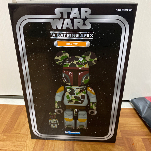 MEDICOM TOY(メディコムトイ)のSTAR WARS X BAPE® BE@RBRICK 100% & 400%  エンタメ/ホビーのフィギュア(その他)の商品写真