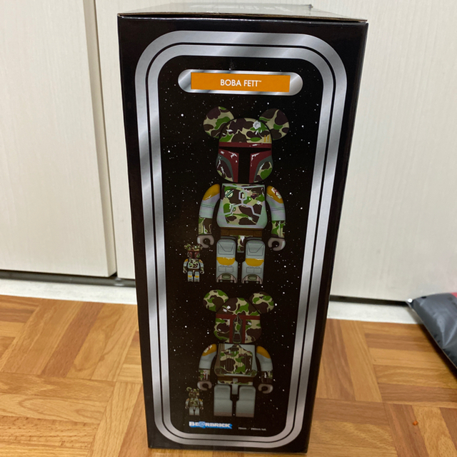 MEDICOM TOY(メディコムトイ)のSTAR WARS X BAPE® BE@RBRICK 100% & 400%  エンタメ/ホビーのフィギュア(その他)の商品写真