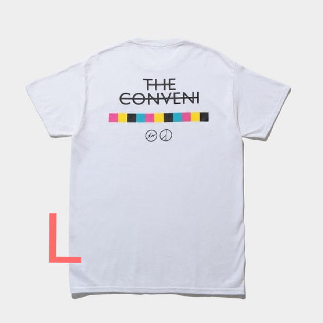 PEACEMINUSONE(ピースマイナスワン)の【新品】PMO X THE CONVENI T-SHIRT ホワイト L メンズのトップス(Tシャツ/カットソー(半袖/袖なし))の商品写真
