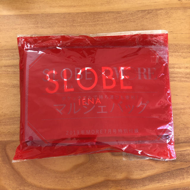 SLOBE IENA(スローブイエナ)の2019 MORE付録エコバッグ レディースのバッグ(エコバッグ)の商品写真