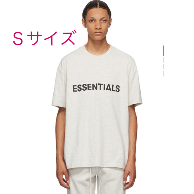 FEAR OF GOD(フィアオブゴッド)のFOG ESSENTIALS Tシャツ 20SS Ｓサイズ ヘザーグレー メンズのトップス(Tシャツ/カットソー(半袖/袖なし))の商品写真