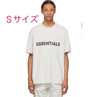 フィアオブゴッド(FEAR OF GOD)のFOG ESSENTIALS Tシャツ 20SS Ｓサイズ ヘザーグレー(Tシャツ/カットソー(半袖/袖なし))