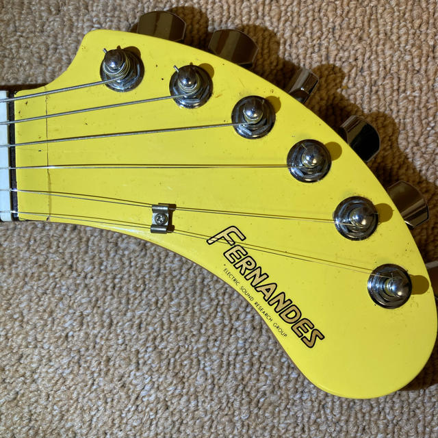 Fernandes(フェルナンデス)のZO-3 イエロー 本体 楽器のギター(エレキギター)の商品写真