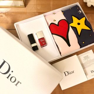 ディオール(Dior)の【Samさま】新品♡ディオール バースデー リップ ネイル ポーチ セット(口紅)