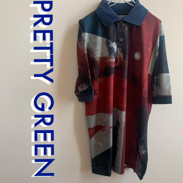 pretty green ポロシャツ　ユニオンジャック　サイズ1