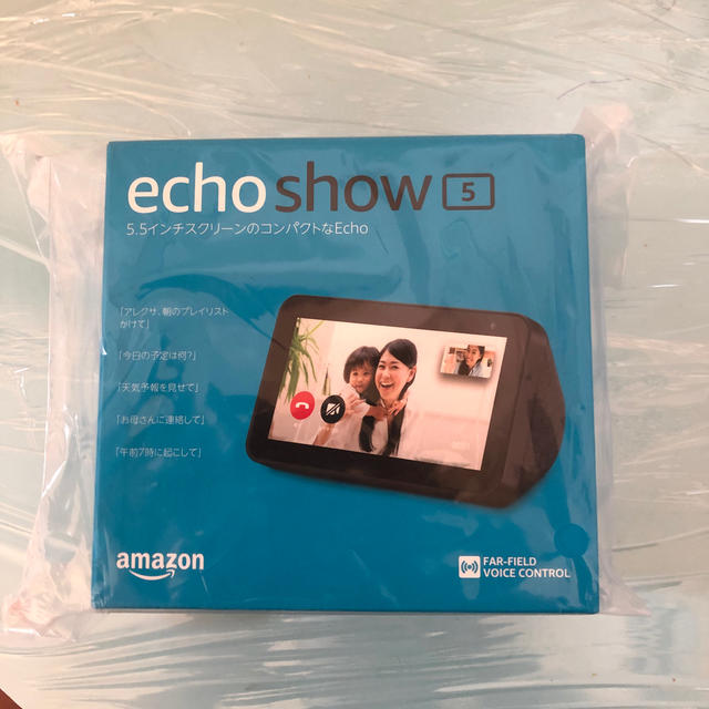 ECHO(エコー)のAmazon Echo show 5 チャコール スマホ/家電/カメラのPC/タブレット(ディスプレイ)の商品写真