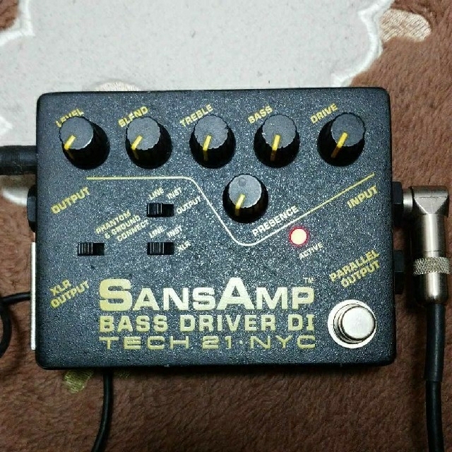 SANSAMP BASS DRIVER DI tech21