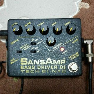 SANSAMP BASS DRIVER DI tech21(ベースエフェクター)