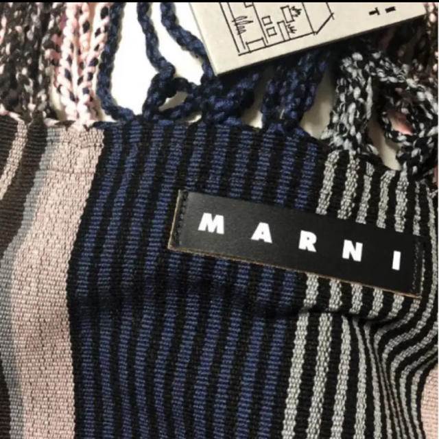 マルニ　marni ハンモックバッグ　ブルー