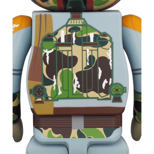 A BATHING APE(アベイシングエイプ)のBE@RBRICK BAPE(R) BOBA FETT 100％ & 400％ エンタメ/ホビーのフィギュア(その他)の商品写真