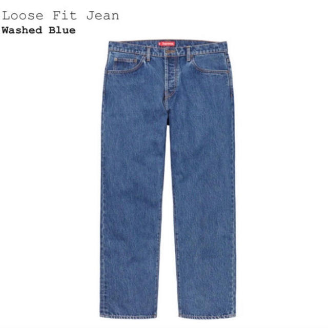 Supreme Fit Jean Washed Blue サイズ:32