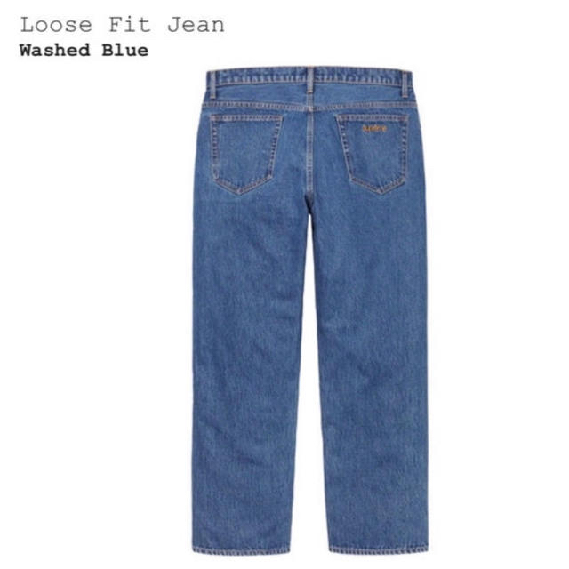 Supreme(シュプリーム)のSupreme Fit Jean Washed Blue サイズ:32 メンズのパンツ(デニム/ジーンズ)の商品写真