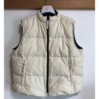 マックスマーラ(Max Mara)のマックスマーラ ハーフダウン クリーム色 L LL 42 黒色(ダウンジャケット)