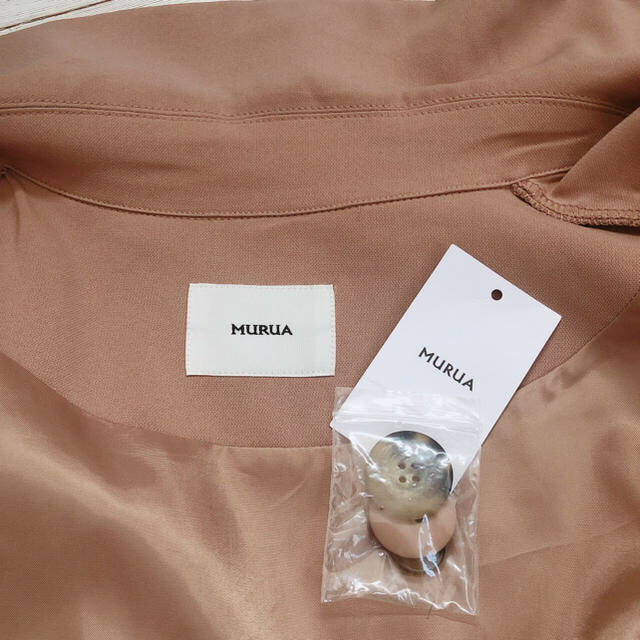 MURUA - 新品未使用 MURUA ムルーア リメイクライクトレンチコート ...