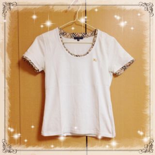 バーバリー(BURBERRY)のバーバリー❤️フリルTシャツ(Tシャツ(半袖/袖なし))