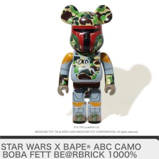 アベイシングエイプ(A BATHING APE)のBape BOBA FETT BE@RBRICK 1000% STAR WARS(その他)