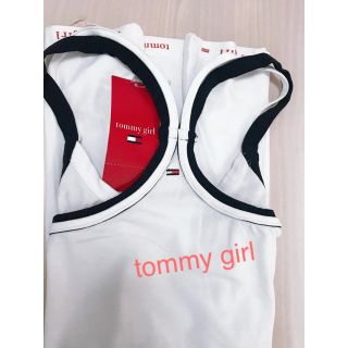 トミーガール(tommy girl)のtommy girl❤︎白キャミソール 新品(キャミソール)