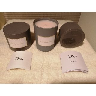 クリスチャンディオール(Christian Dior)のディオールキャンドル　キャンドル(キャンドル)