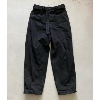 コモリ(COMOLI)の20SS comoli（コモリ）デニム ベルテッドパンツ サイズ3(デニム/ジーンズ)