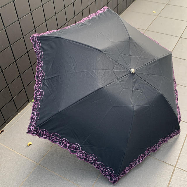 LANVIN COLLECTION(ランバンコレクション)のランバン　雨傘日傘兼用折りたたみ傘 レディースのファッション小物(傘)の商品写真