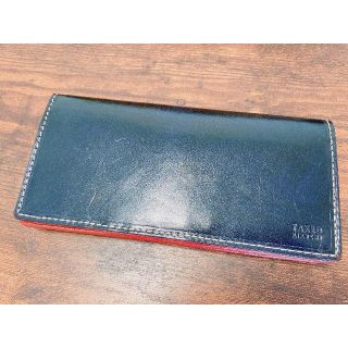 タケオキクチ(TAKEO KIKUCHI)の専用[TAKEO KIKUCHI] 長財布 ネイビー 中古(長財布)