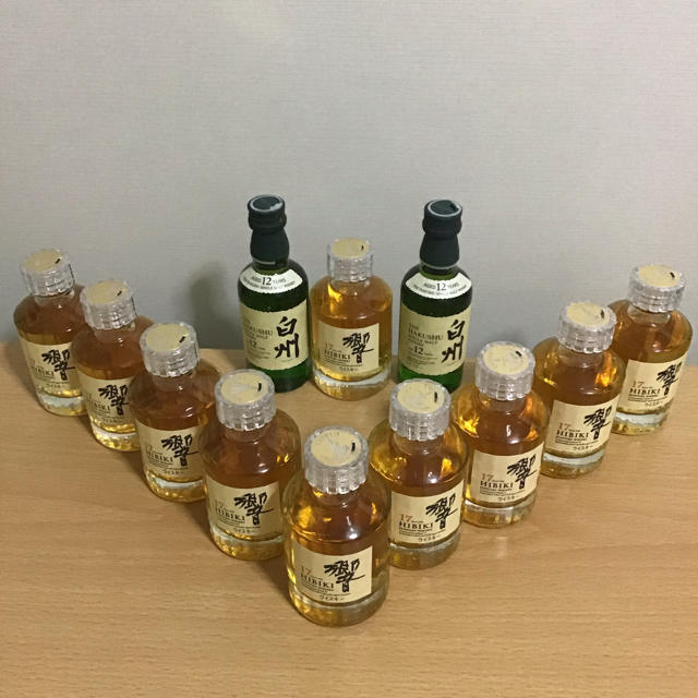 響17年 白州12年 50ml ミニボトル　ウイスキー