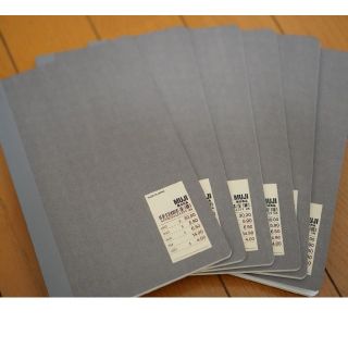 ムジルシリョウヒン(MUJI (無印良品))の無印良品スリムノートＢ６スリム×9冊（新品未使用）(ノート/メモ帳/ふせん)