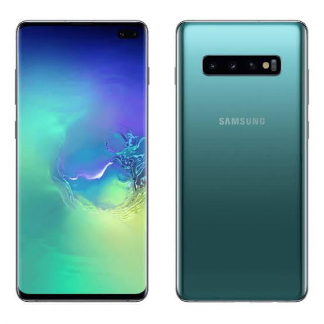 Galaxy(ギャラクシー)の【新品】サムスン GalaxyS10+ SIMフリーハイエンドスマートフォン スマホ/家電/カメラのスマートフォン/携帯電話(スマートフォン本体)の商品写真