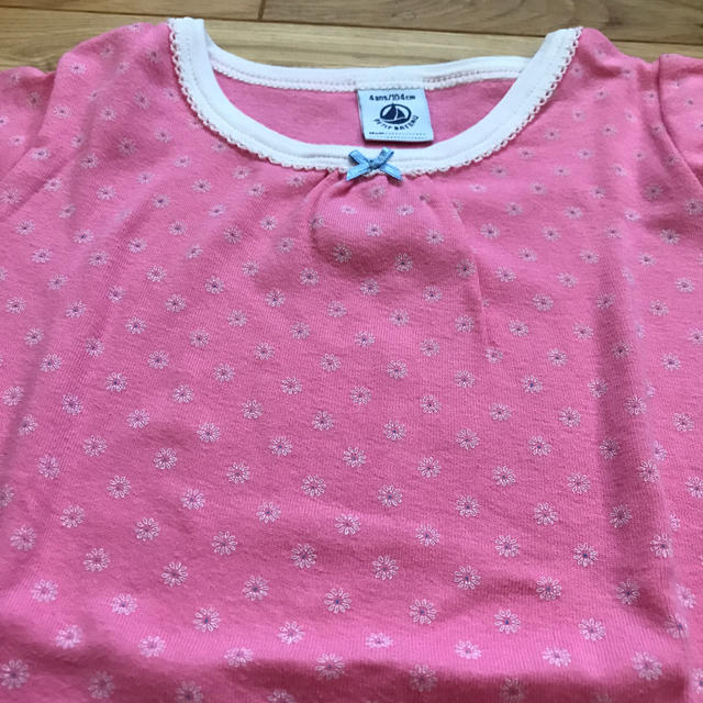 PETIT BATEAU(プチバトー)のプチバトー パジャマ 4ans 104cm キッズ/ベビー/マタニティのキッズ服女の子用(90cm~)(パジャマ)の商品写真