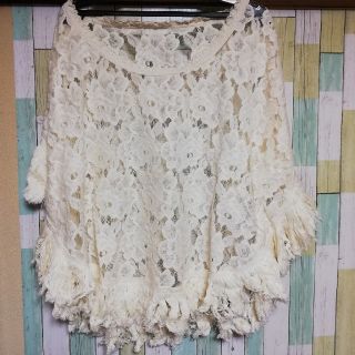 セシルマクビー(CECIL McBEE)の新品★CECIL McBEEセシルマクビーベアトップ付きポンチョ二点セット激レア(セット/コーデ)