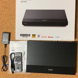 ソニー(SONY)のSONY UBP-X700 Ultra HD Blu-rayプレーヤー (ブルーレイプレイヤー)