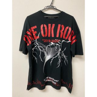 ワンオクロック(ONE OK ROCK)のワンオク　ライブTシャツ　eye of the storm Tシャツ(Tシャツ/カットソー(半袖/袖なし))