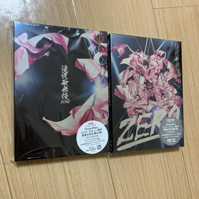 新品 未開封 滝沢歌舞伎ZERO 初回生産限定盤DVD＋通常盤 Blu-rayJohnny
