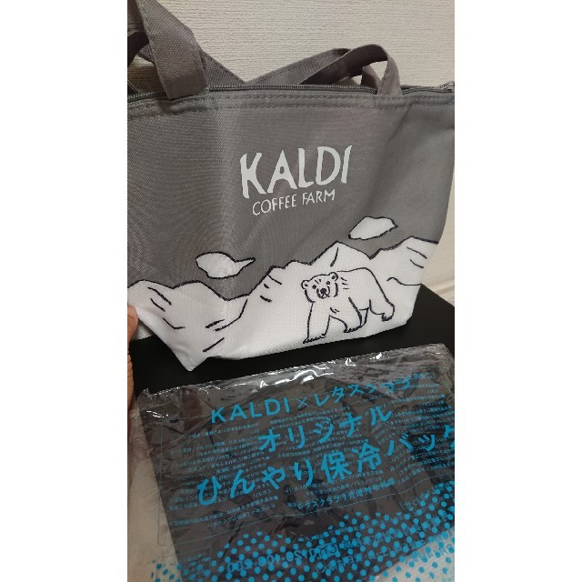 KALDI(カルディ)のカルディ KALDI 保冷バッグ インテリア/住まい/日用品のキッチン/食器(弁当用品)の商品写真