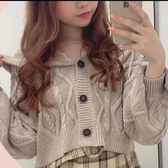 Lochie(ロキエ)の‪‪❤︎‬ knitcardigan‪‪ ❤︎‬ レディースのトップス(ニット/セーター)の商品写真