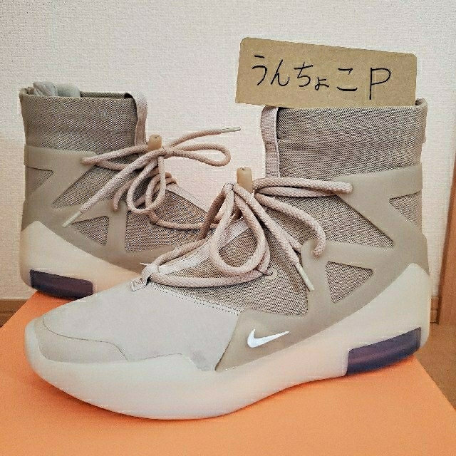 美品！NIKE AIR FEAR OF GOD 1 OATMEAL 28cm