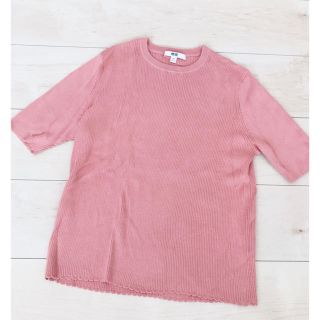 ユニクロ(UNIQLO)のUNIQLO カットソー(Tシャツ/カットソー(七分/長袖))