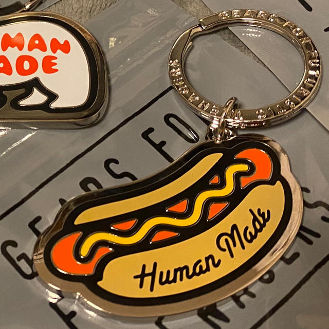 新品☆human made Hot Dog Key Charm キーホルダー メンズのファッション小物(キーホルダー)の商品写真