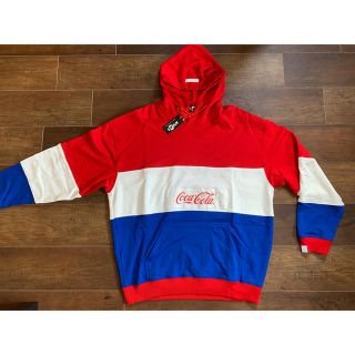 アトモス(atmos)のATMOSLAB×COCA-COLA PANTEL BORDER HOODIE(パーカー)