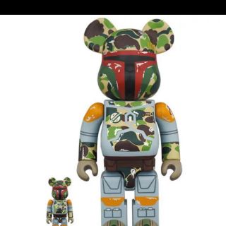 アベイシングエイプ(A BATHING APE)のBE@RBRICK BAPE(R) BOBA FETT 100％ & 400％(キャラクターグッズ)