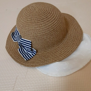 アカチャンホンポ(アカチャンホンポ)の麦わら帽子　ハット　48cm(帽子)