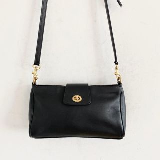 コーチ(COACH)の極美品！オールドコーチ　ミニショルダーバッグ　ターンロック　9154(ショルダーバッグ)