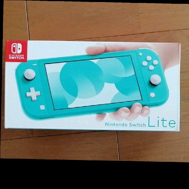 Nintendo Switch(ニンテンドースイッチ)のswitch lite　ターコイズ　本体　新品未開封 エンタメ/ホビーのゲームソフト/ゲーム機本体(携帯用ゲーム機本体)の商品写真