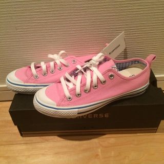 コンバース(CONVERSE)のコンバース ピンク定番スニーカー 新品(スニーカー)